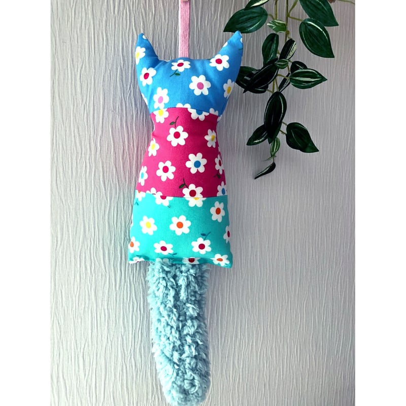 フワしっぽの蹴りぐるみ-ハンドメイド- NO13 【送料200円ポスト投函