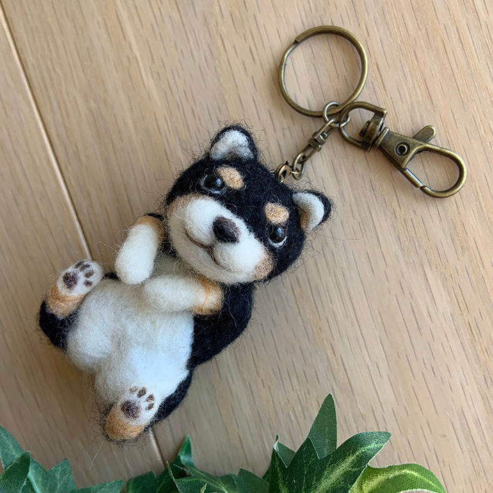 柴犬チャーム 楽天市場】EMJOUR 公式 キーホルダー 犬 刺繍 ワッペン イヌ 犬