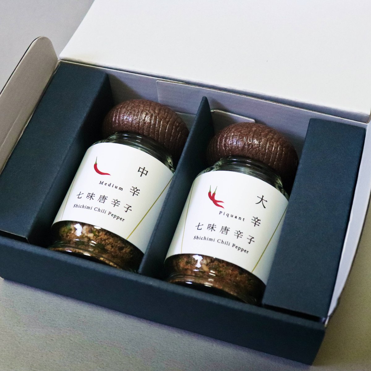 七味唐辛子 瓶入ギフトセット | 吉田七味店