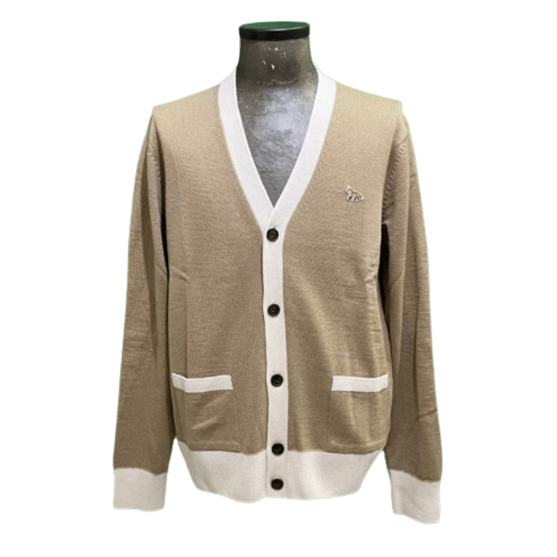 MAISON KITSUNÉ 新品タグ付き メゾン キツネ」フォックスモチーフの留め具を採用した新作レザー