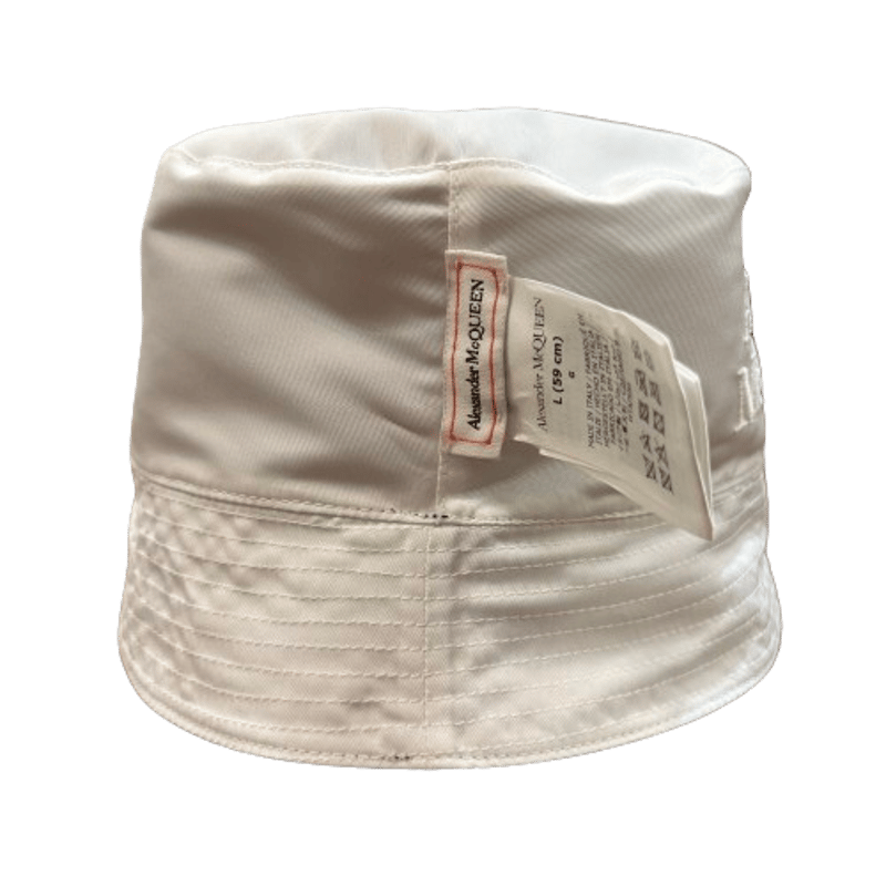 Alexander McQueen バケットハット 白黒 Alexander McQueen バケットハット 白黒 alexander mcqueen