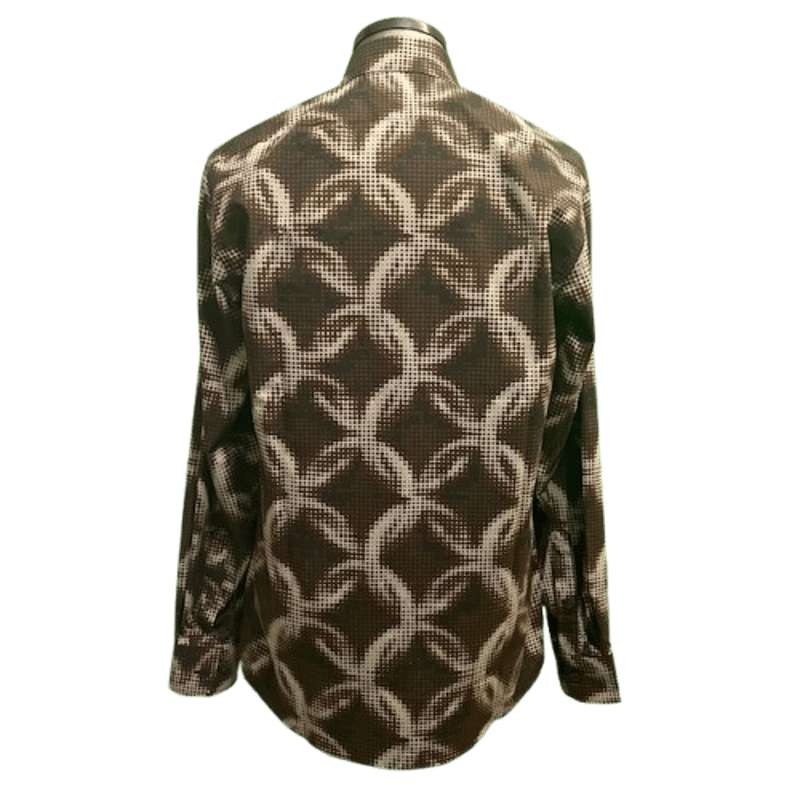 DRIES VAN NOTEN 未使用タグ付き　3月末までの出品 新品タグ付】DRIES VAN NOTENドリスヴァンノッテン ストライプ L