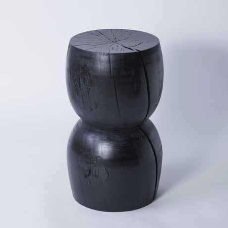 墨汁染めBEAR STOOL