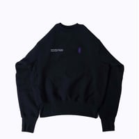 "ご贔屓に"Sweat-Shirts【BLACK】