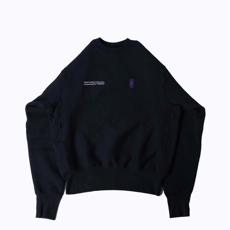 "ご贔屓に"Sweat-Shirts【BLACK】