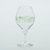 Small World in Tokyo Wineglass