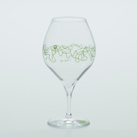 Small World in Tokyo Wineglass