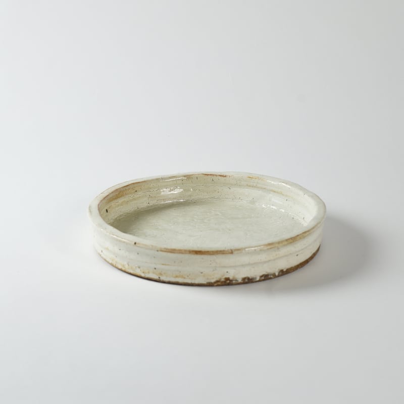 芳賀龍一】白化粧立ち鉢_24 | Q1 オンラインストア