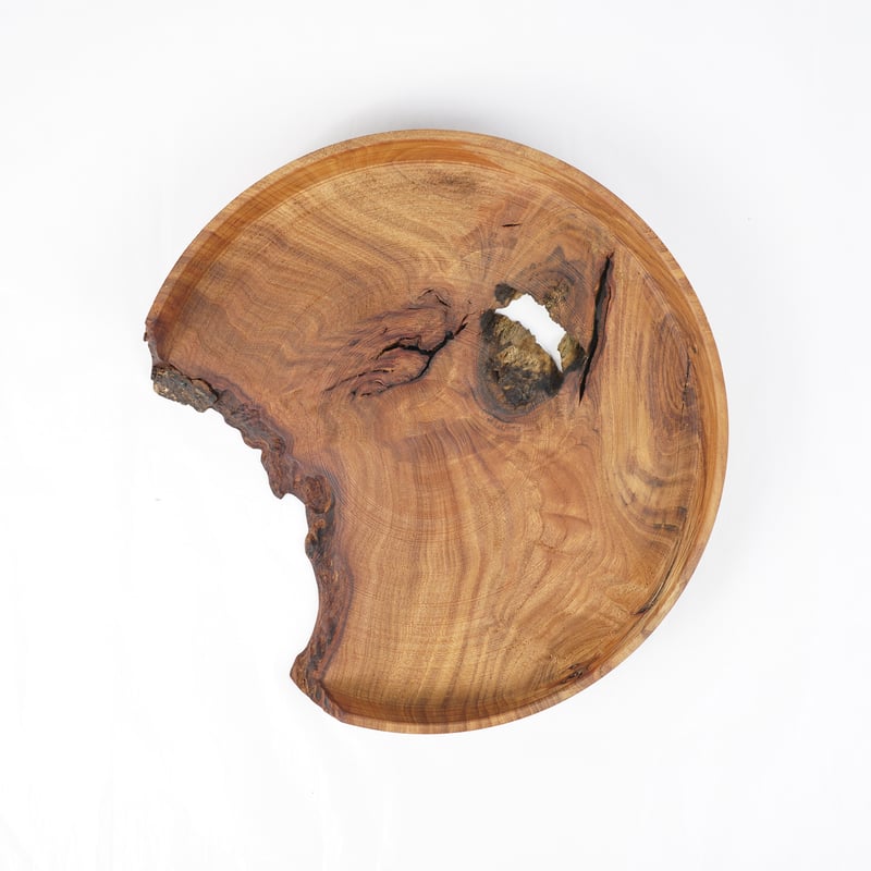 佐藤辰徳】お盆（ケヤキ）_47 | Q1 オンラインストア