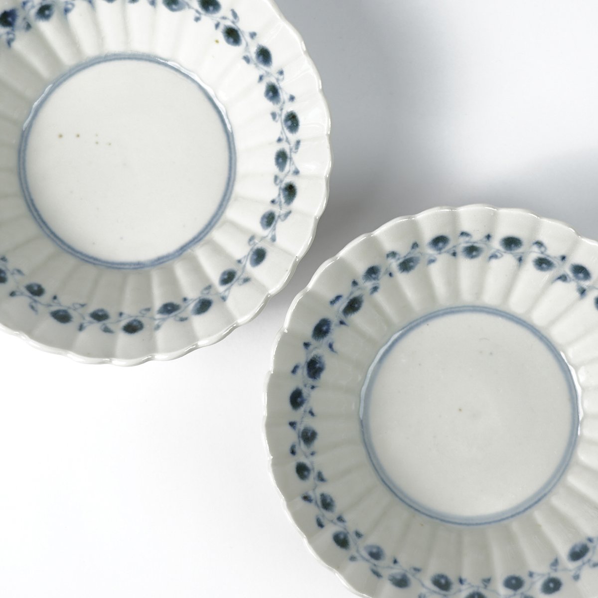 志村和晃】染付オランダ輪花小鉢_8 | Q1 オンラインストア