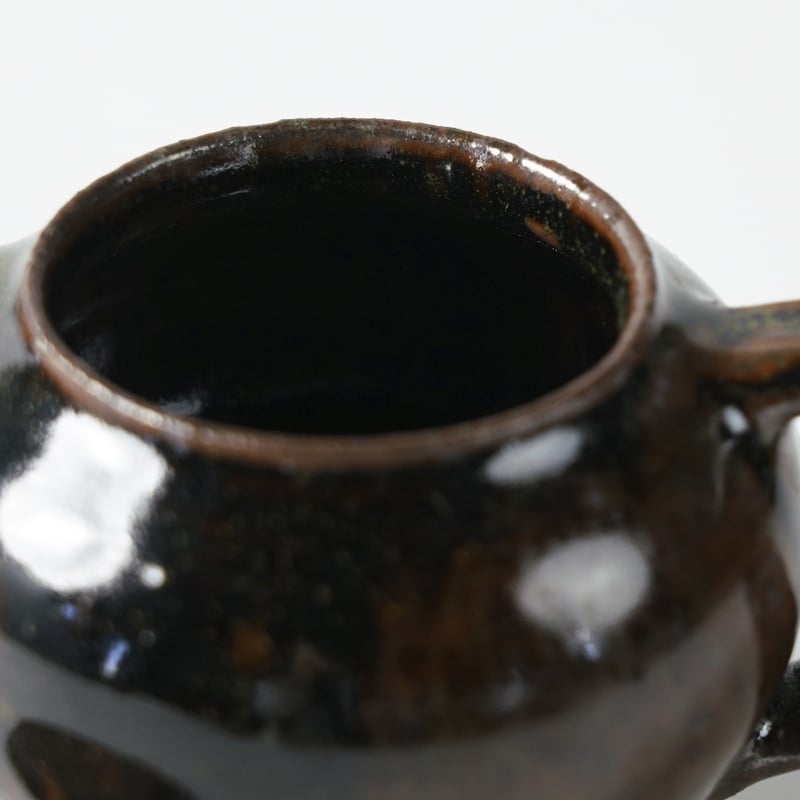 長谷川奈津】鉄釉茶壺17 | Q1 オンラインストア