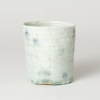 【芳賀龍一】灰釉コップ_65
