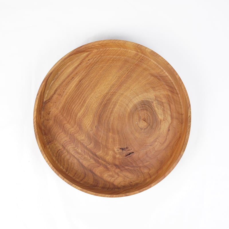 佐藤辰徳】お盆（ケヤキ）_48 | Q1 オンラインストア