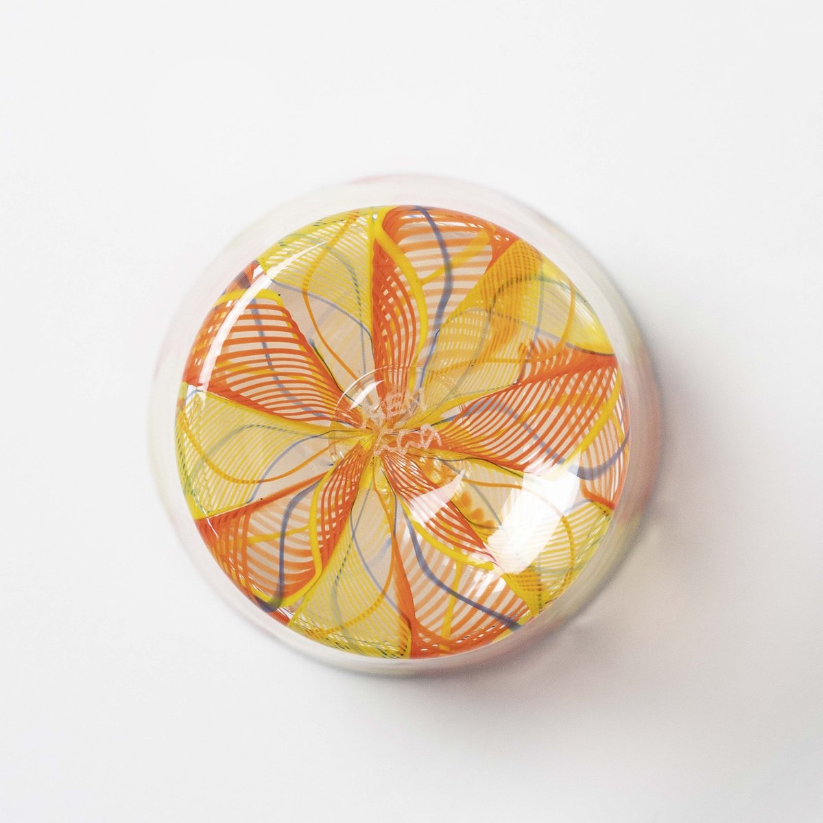 国内作家作★レースガラス香合★共箱付 国内作家作☆レースガラス香合☆共箱付 STUDIO】津坂陽介作 レース