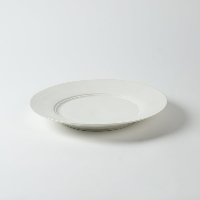 田村一】プレート（ホワイト）_13-3 | Q1 オンラインストア
