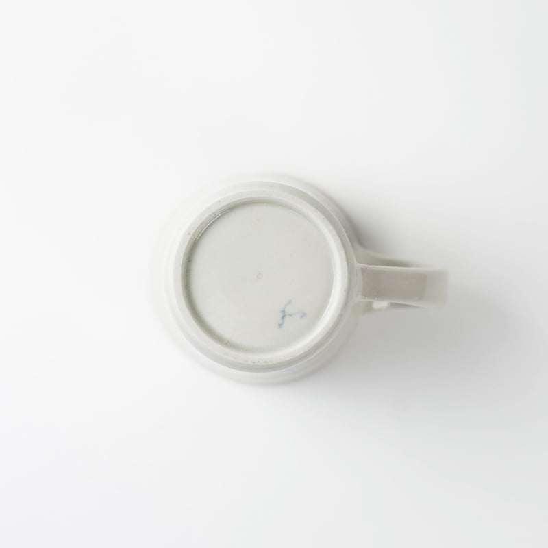 志村和晃】染付だみ花文マグ（大）_7 | Q1 オンラインストア