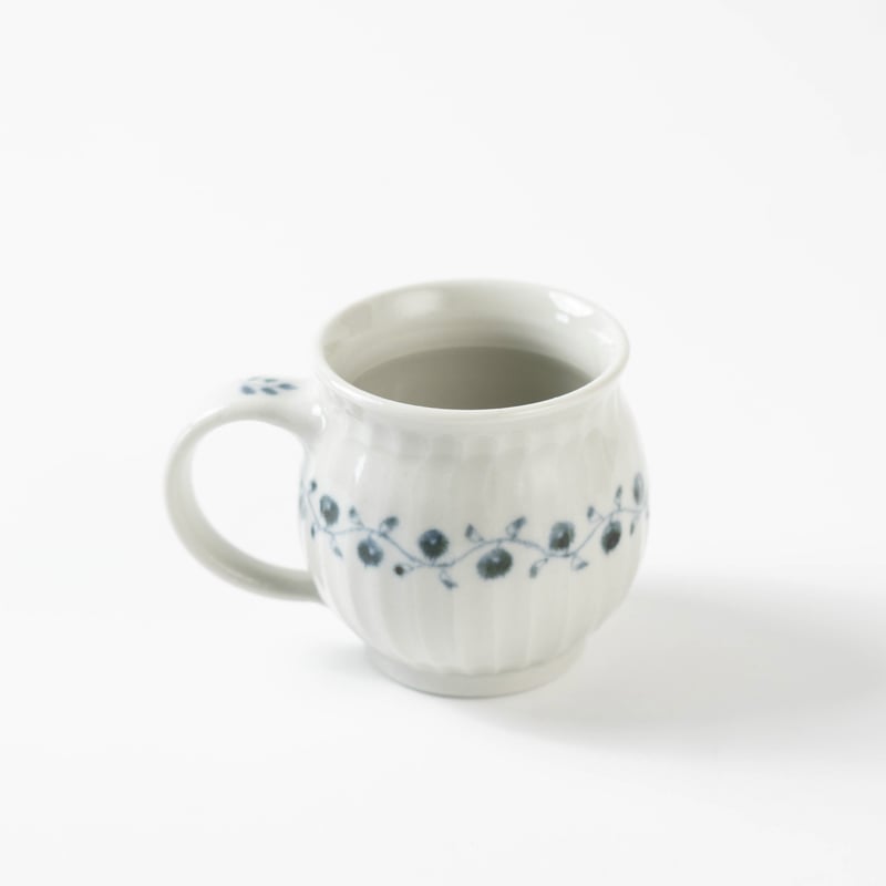 志村和晃】染付果実文丸マグ_3 | Q1 オンラインストア