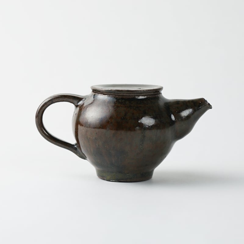 長谷川奈津】鉄釉茶壺17 | Q1 オンラインストア