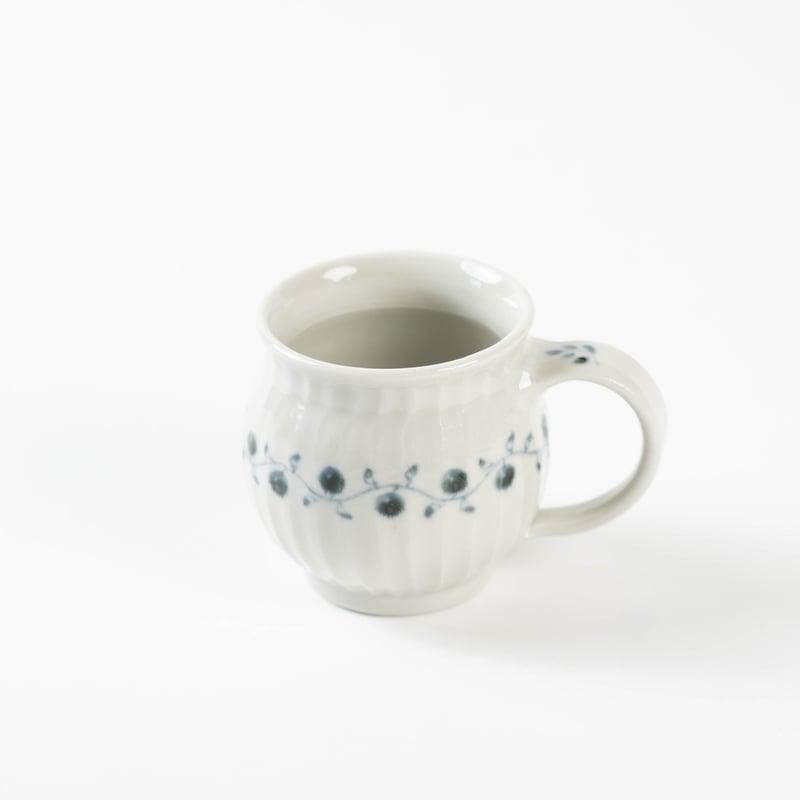 志村和晃】染付果実文丸マグ_3 | Q1 オンラインストア