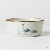 【志村和晃】染付鳥文切立鉢_20