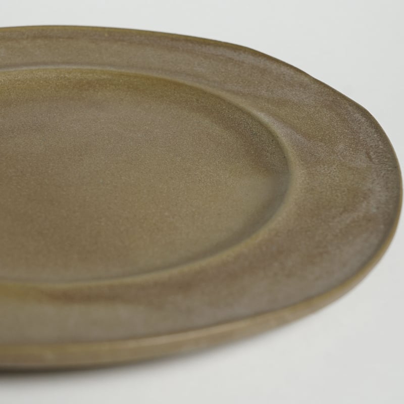 吉川和人　【未使用】　リム皿 吉川和人 リム皿 ( φ30cm) Kazuto Yoshikawa Rim Plate ( φ30cm