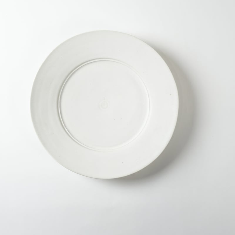 田村一】プレート（ホワイト）_13-3 | Q1 オンラインストア