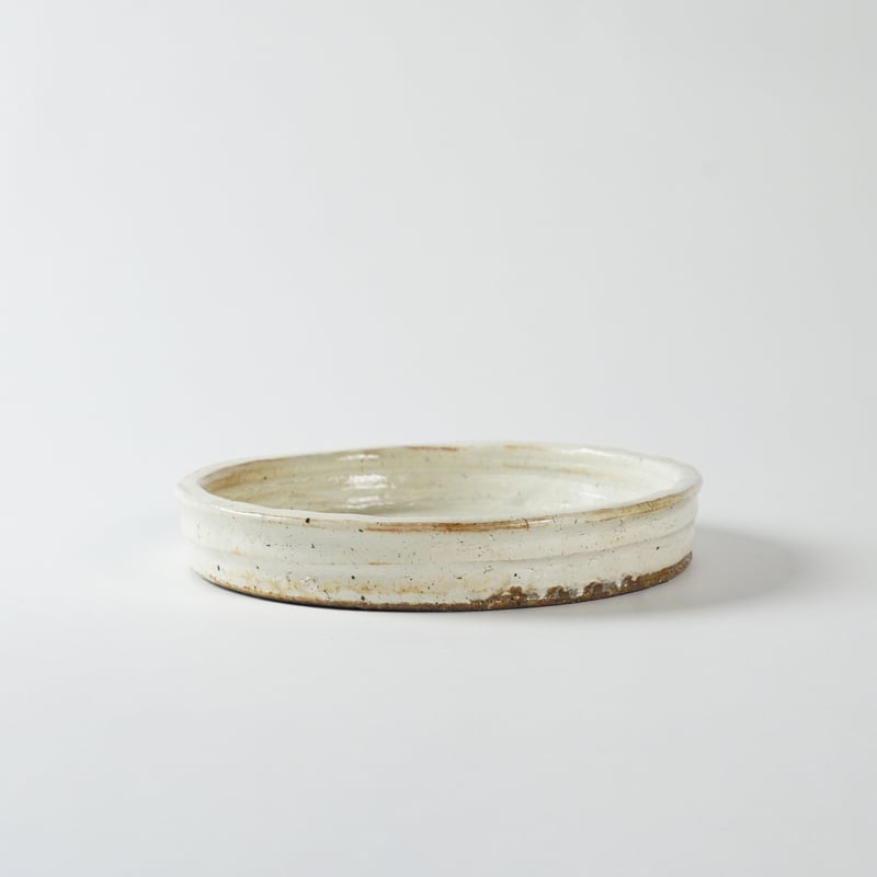 芳賀龍一】白化粧立ち鉢_24 | Q1 オンラインストア