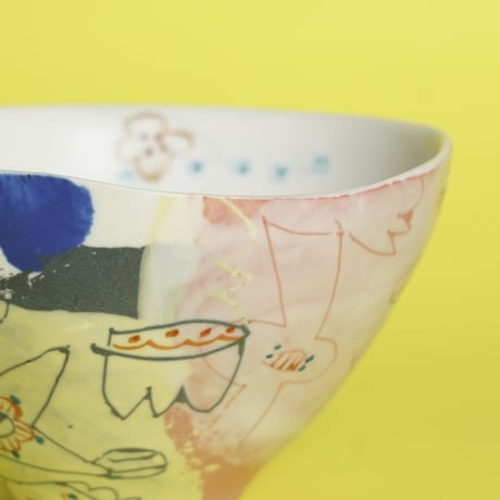 【浜坂尚子】色絵ボール_35