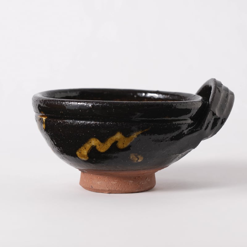 クライヴ・ボウエン スリップウェア ボウル 本日の作品 / Pot of the