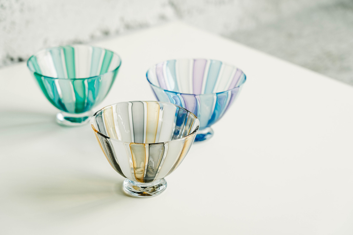 生島明水 アイスクリームグラス セット 生島明水 アイスクリームグラス セット グラス VIVA GGG 生島賢×生島明水