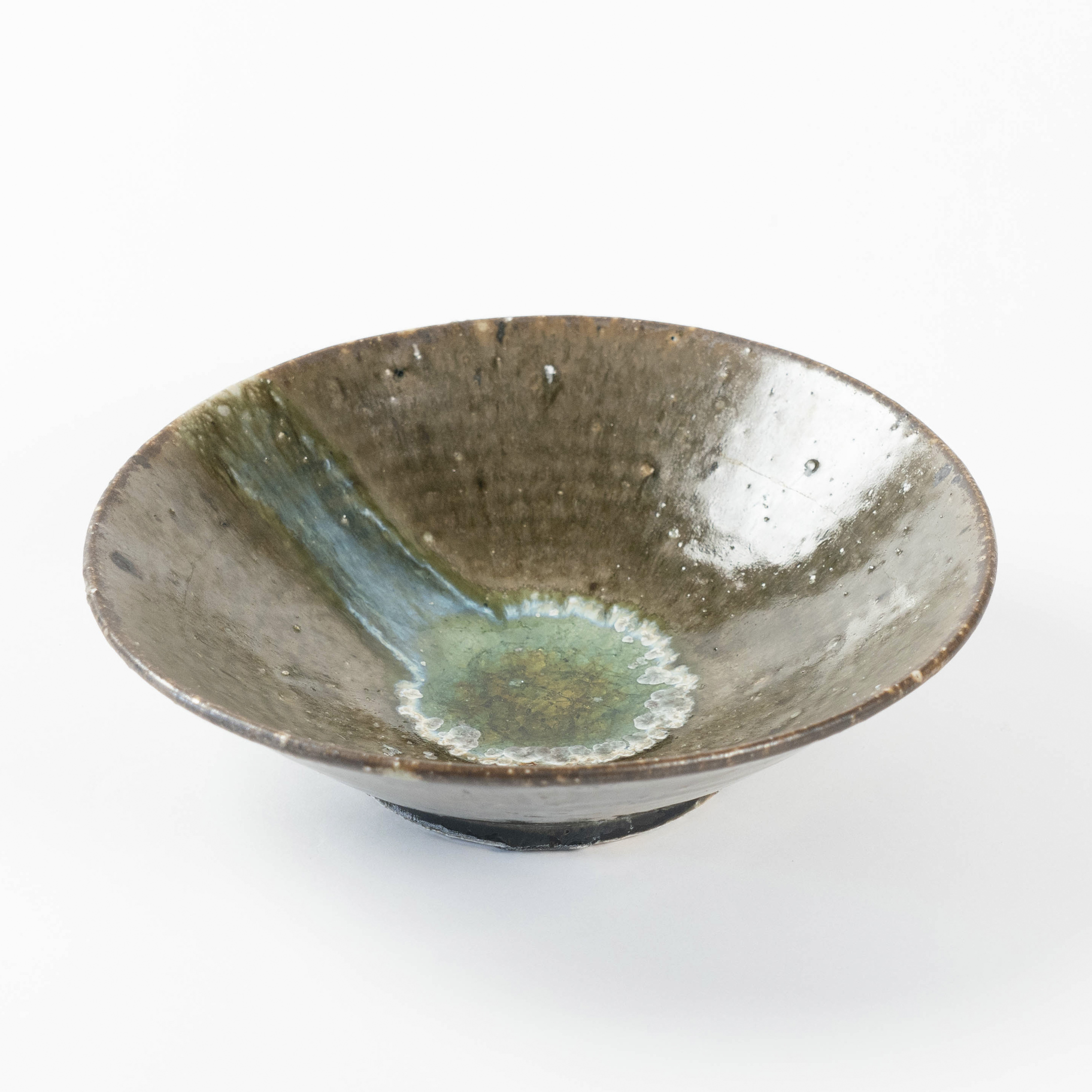 【未使用】陶芸家 大原光一 7寸 鉢 作家もの 常滑焼 original