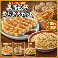 【ちょっと贅沢な中華セット】黒豚餃子ごちそうセット 　10000S00074
