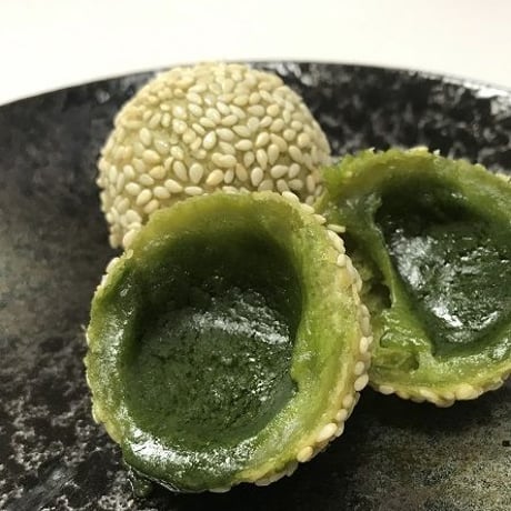 【京都産抹茶 × ホワイトチョコレート】香る抹茶ごま団子  20個　10000T21668