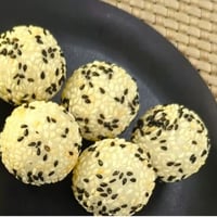 【小さいからパクパクいける！】プチごま団子（黒ごま餡）30個入！　10000T50788