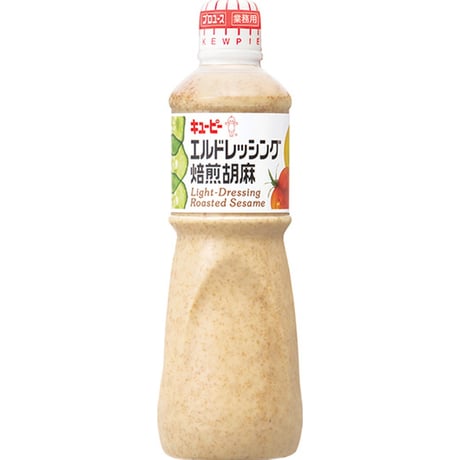 香ばしいゴマ風味！ エルドレッシング焙煎胡麻 1L　00100T20953