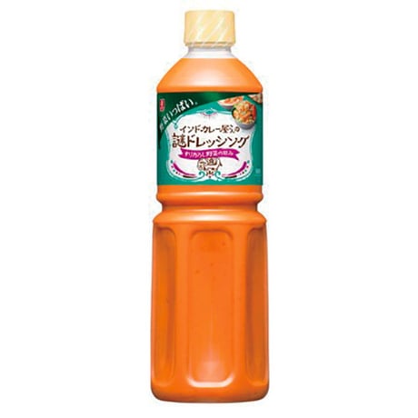 話題のドレッシング　ｲﾝﾄﾞｶﾚｰ屋さんの謎ﾄﾞﾚｯｼﾝｸﾞ 1L　00100T36062