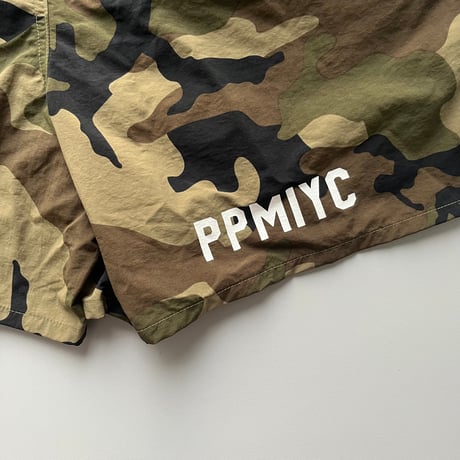 "PPMIYC" 迷彩ボーイズ ショートパンツ