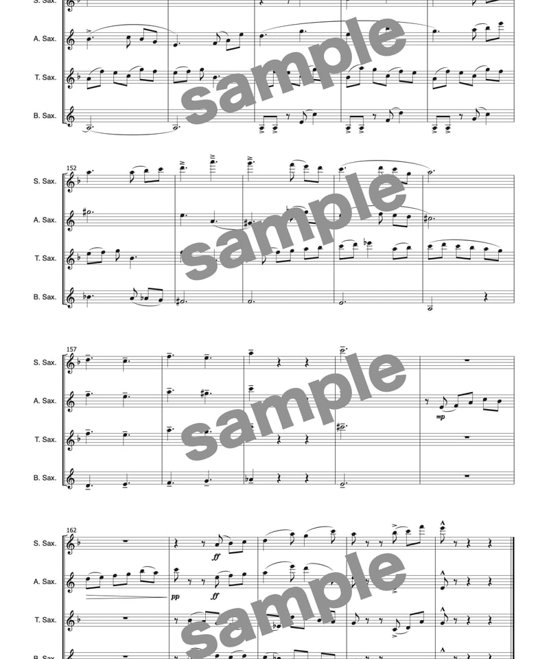 ムビナナ フィルム 13弾 大和 TO HEART ソロ 単体 サクソフォン四重奏】Fade to Twilight:Quartetto / 村田淳一