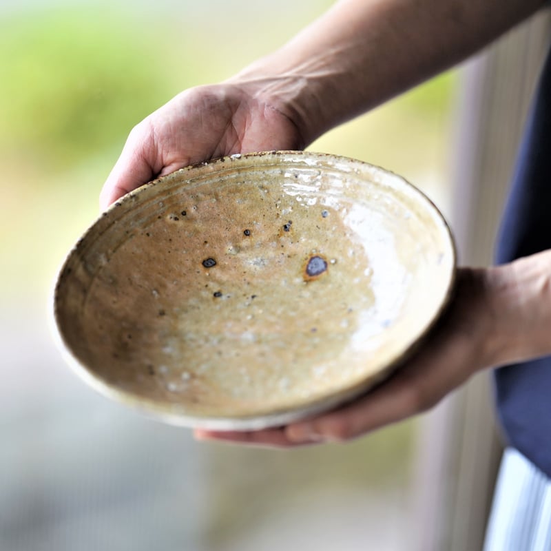 黄瀬戸皿 (中) | syunbougama