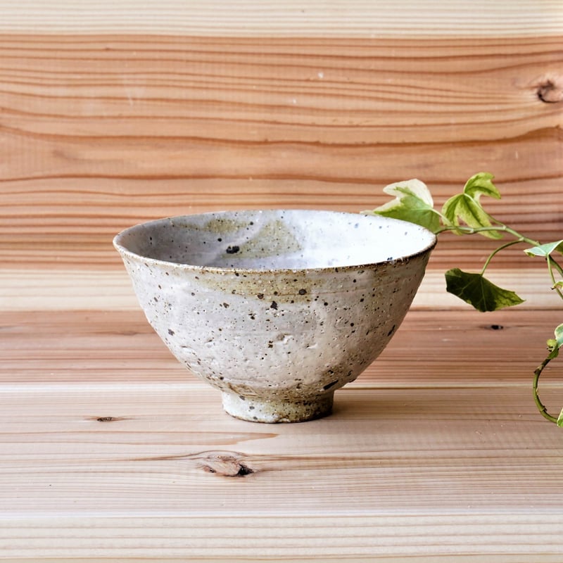 松風山窯　刷毛目茶碗 松風山窯 刷毛目茶碗