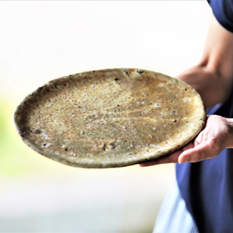 黄瀬戸たたら皿 (楕円) | syunbougama