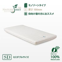 スタンダードタイプ [モノゾーン] セミダブルサイズ・100mm厚