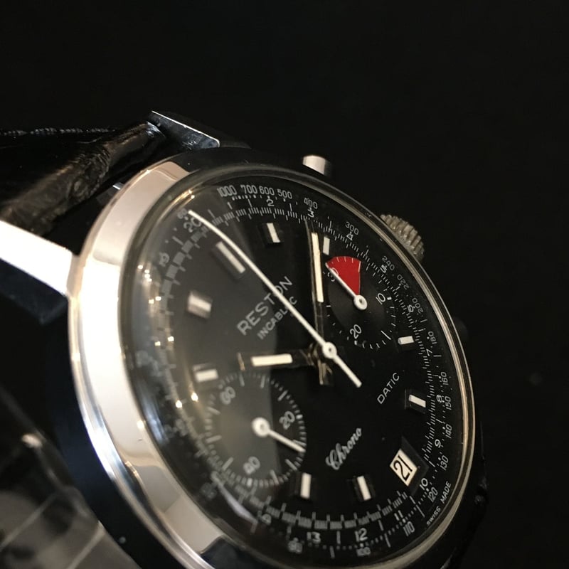 レストン by ワックマン valjoux 7734 | The Vintage Watch 