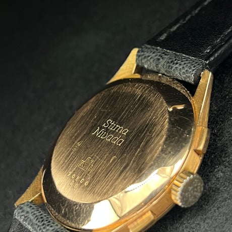 18K無垢 NIVADA ヴィンテージ クロノグラフ バルジュー 92