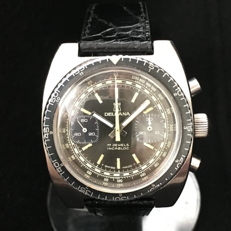 デルバナ ダイバー クロノグラフ バルジュー 7733