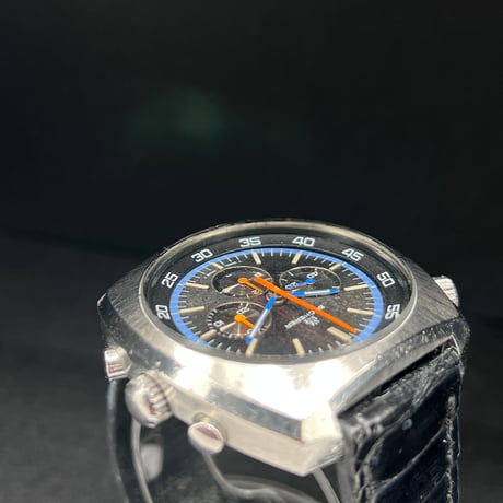 ブッフェラー　BUCHERER　ダイバー クロノグラフ　Lemania 1873　1970年代