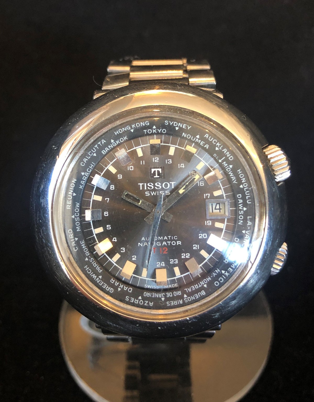 Tissot Navigator T-12 ワールドタイム 24時間時計 | The Vint