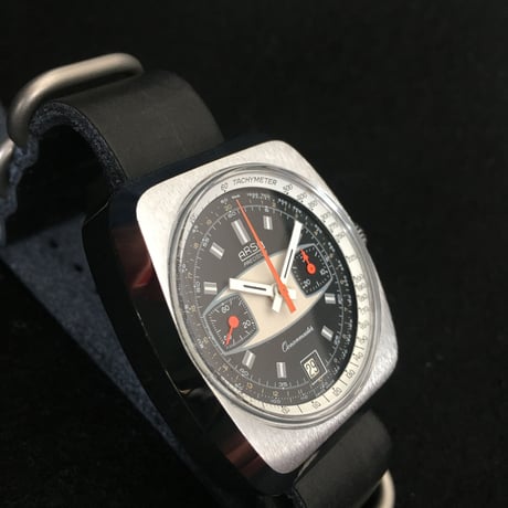 70年代 ARSA クロノグラフ バルジュー 7734 オーガストレイモンド