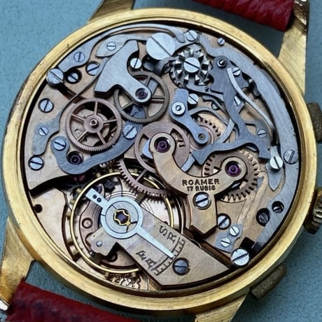 ROAMER ローマー Valjoux 22 ヴィンテージ クロノグラフ
