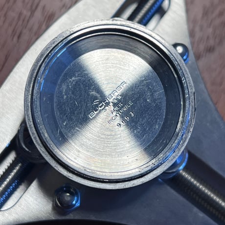 ブッフェラー　BUCHERER　ダイバー クロノグラフ　Lemania 1873　1970年代